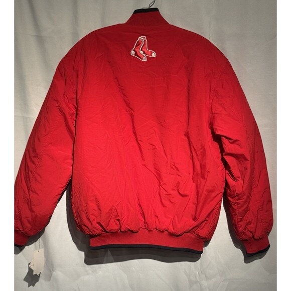 VTG 90s Genuine Merchandise Men's Boston Red Sox Baseball MLB Bomber Jacket Sz S - Picture 9 of 10